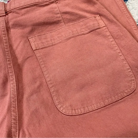 ❌SOLD🏷️NWT Madewell The Perfect Vintage Wide-Leg Crop Pants - Picture 5 of 9